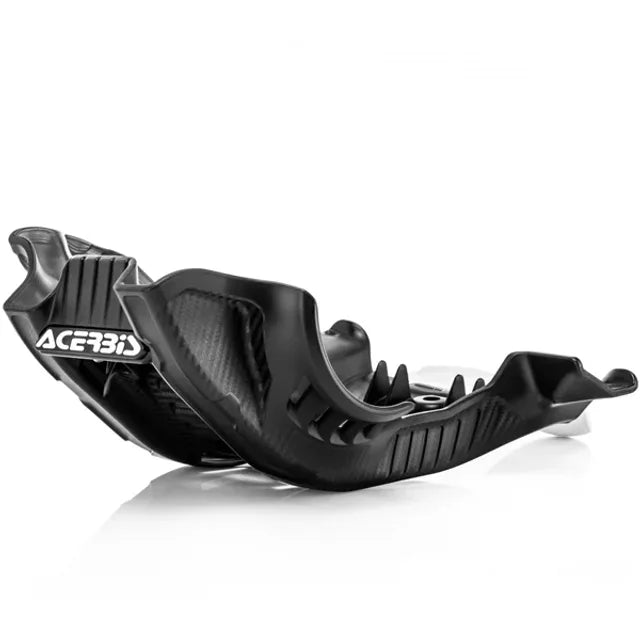 Acerbis Skid Plate Black/White - Gasgas EC-F