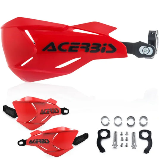 Acerbis X-Factory Handguards - Red Black