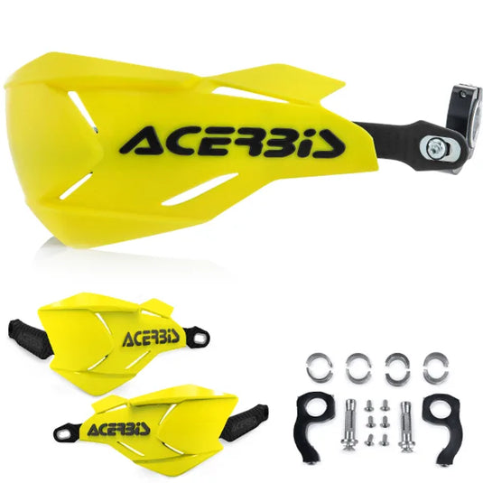 Acerbis X-Factory Handguards - Yellow Black