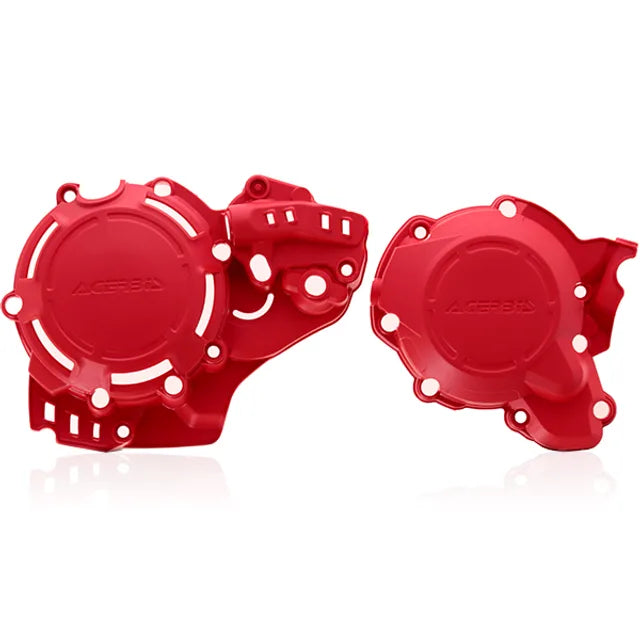 Acerbis X-Power Engine Cover Kit Red - Gasgas