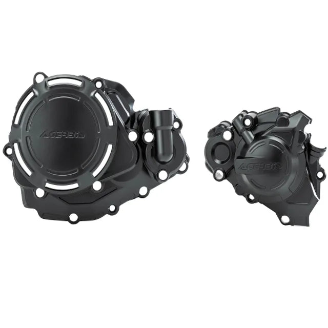 Acerbis X-Power Engine Cover Kit Black - Honda