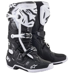 Alpinestars Tech 10 Black White Motocross Boots