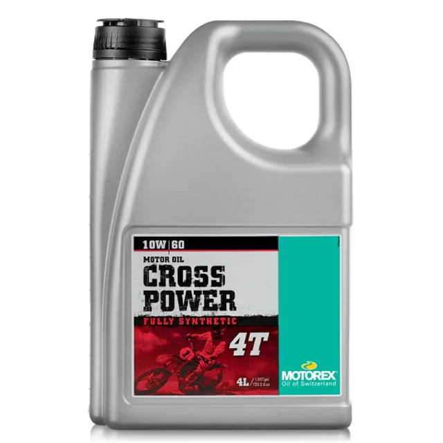 Motorex Cross Power 10w/60 4T Fully Synthetic Pro Performance 4L