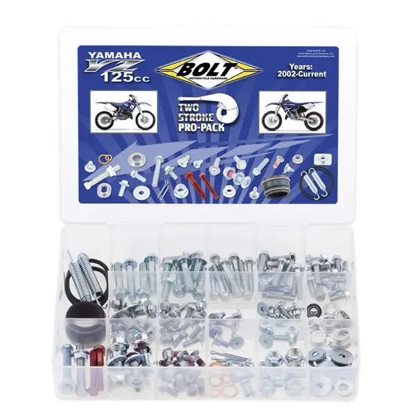 Bolt Hardware Pro Pack Bolt Kit - Yamaha YZ125 02-21