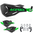 Acerbis X-Factory Handguards - Black Green