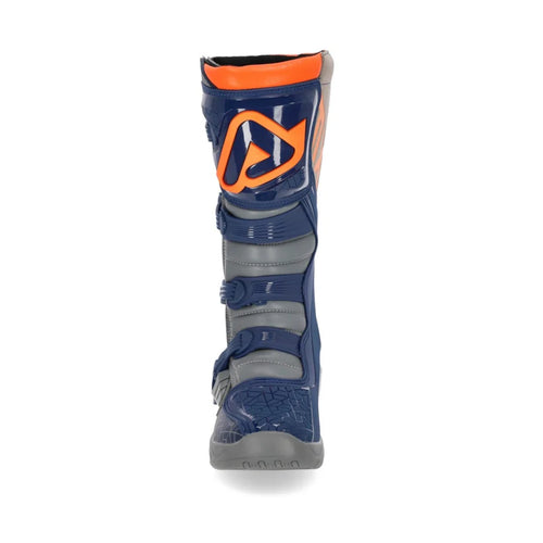 Acerbis X-Team Blue Orange Motocross Boots