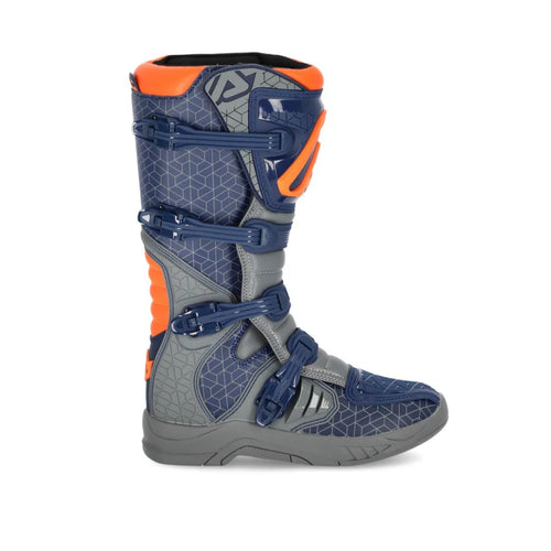 Acerbis X-Team Blue Orange Motocross Boots