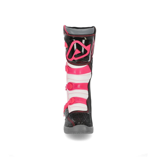 Acerbis X-Team Black Pink Motocross Boots