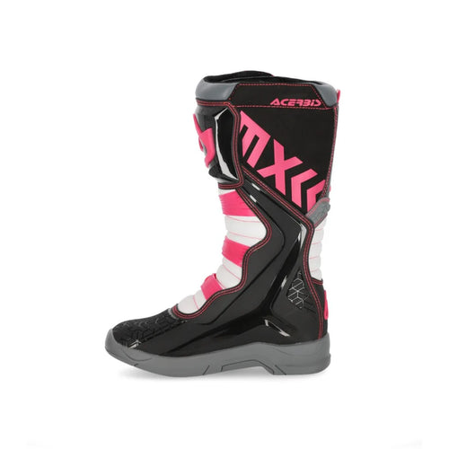 Acerbis X-Team Black Pink Motocross Boots