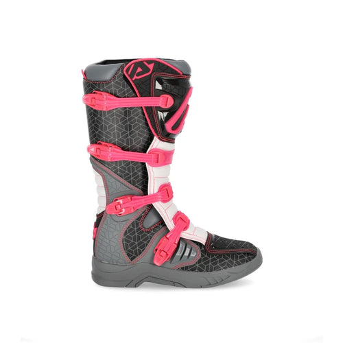 Acerbis X-Team Black Pink Motocross Boots