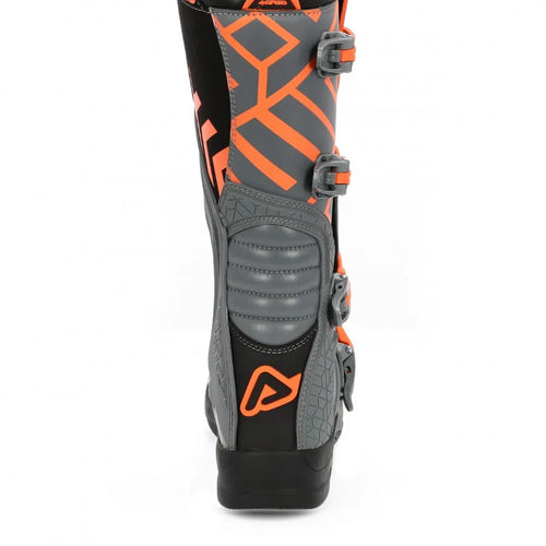 Acerbis X-Team Grey Orange Motocross Boots