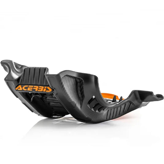 Acerbis Skid Plate Black/Orange - KTM SXF