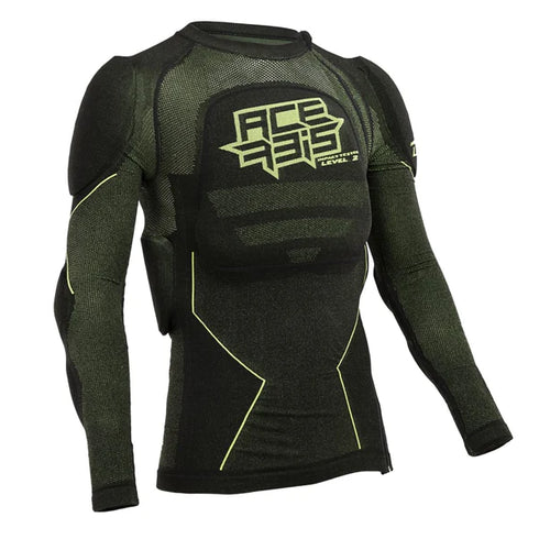 Acerbis X-Fit Future Level 2 Black Yellow Body Armour