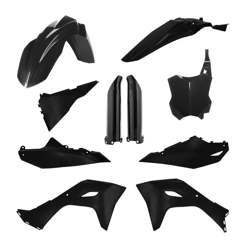 Acerbis Plastic Kit Black Kawasaki KX450 2024