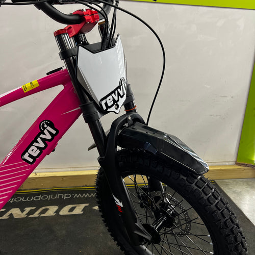 Revvi 18" 500W Electric Bike - Pink