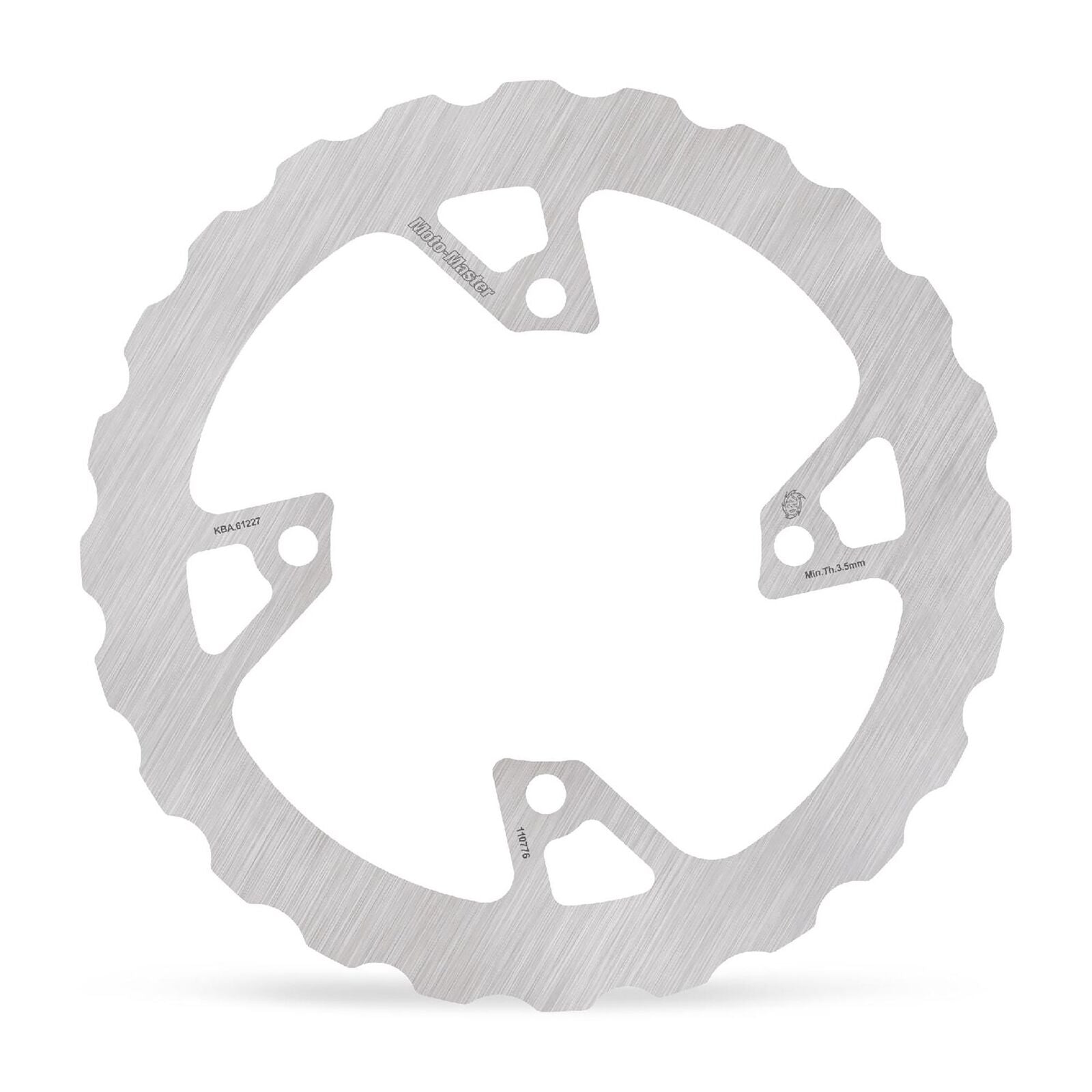 Motomaster Nitro Mud Fixed Brake Disc Rear - Kawasaki