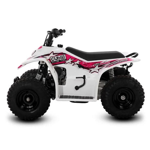 SMC Cub50 50cc Pink Kids Petrol Quad Bike