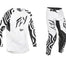 Fly Racing 2025 Evolution DST Abyss White Black Kit Combo