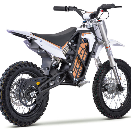 EBOX 2 V2 2.0KW White Electric Offroad Minibike - PRE-ORDER