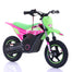 RFN 12" Warrior SX-E400 250W Kids Electric Balance Dirt Bike - Green Pink