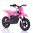 RFN 12" Warrior SX-E400 250W Kids Electric Balance Dirt Bike - Pink Yellow