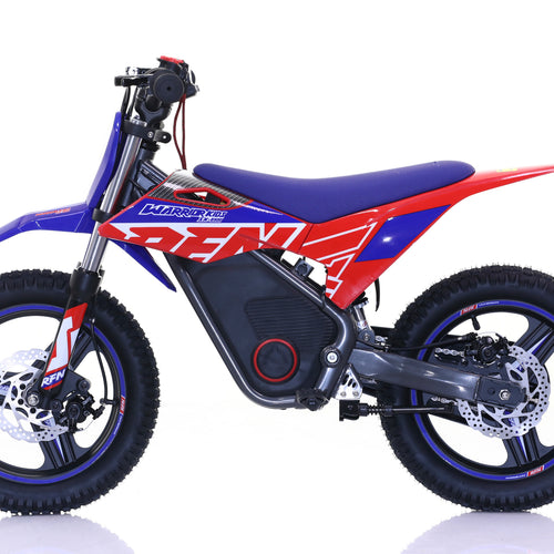 RFN 14" Warrior SX-E500 350W Kids Electric Balance Dirt Bike - Blue Red