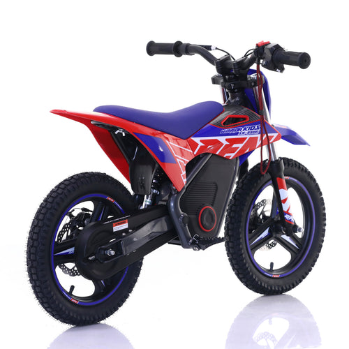 RFN 14" Warrior SX-E500 350W Kids Electric Balance Dirt Bike - Blue Red