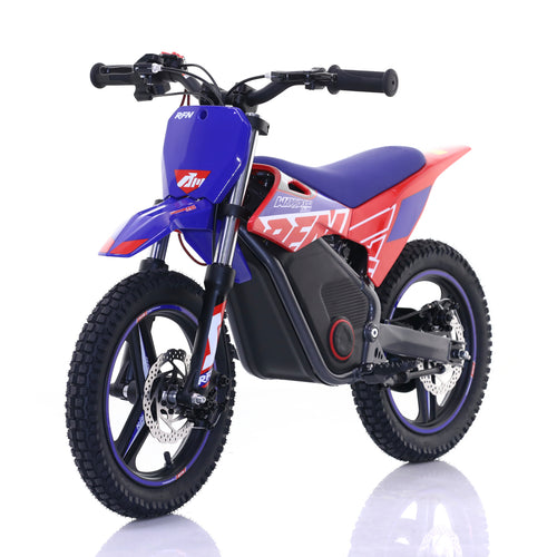 RFN 14" Warrior SX-E500 350W Kids Electric Balance Dirt Bike - Blue Red