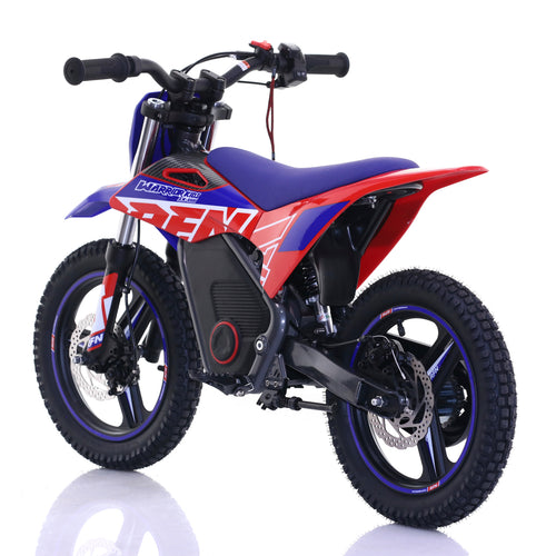 RFN 14" Warrior SX-E500 350W Kids Electric Balance Dirt Bike - Blue Red