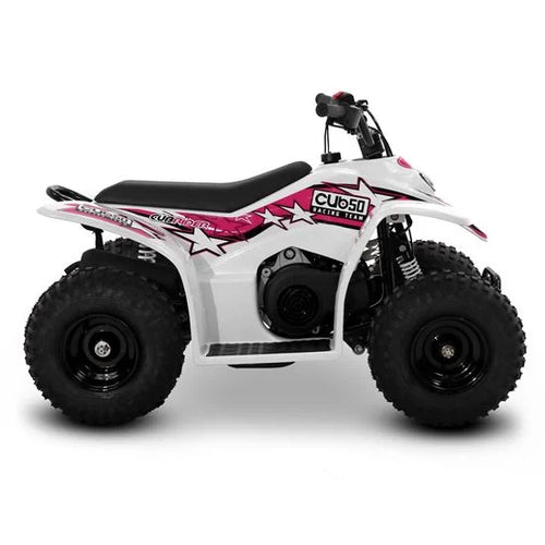 SMC Cub50 50cc Pink Kids Petrol Quad Bike