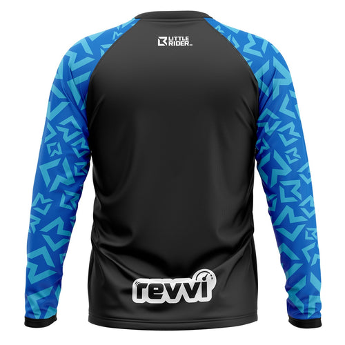 Revvi Kids Riding Jersey - Blue