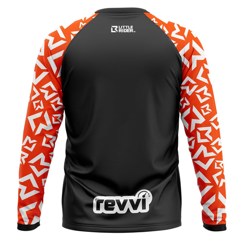 Revvi Kids Riding Jersey - Orange