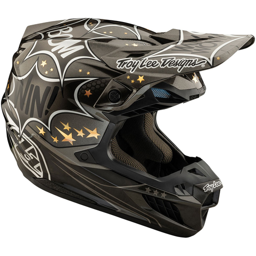 Troy Lee Designs SE5 Carbon Cosmic Explosion Motocross Helmet