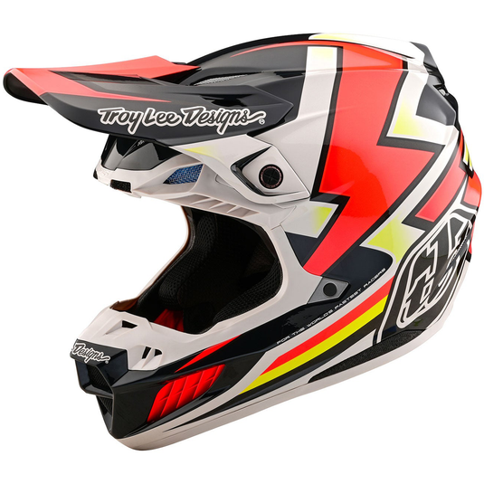 Troy Lee Designs SE5 Composite Ever Yellow Motocross Helmet