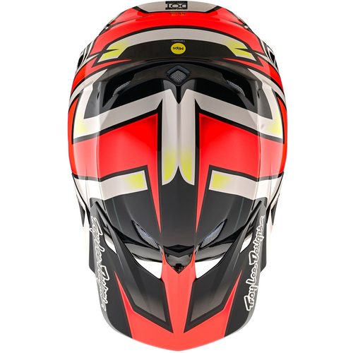 Troy Lee Designs SE5 Composite Ever Yellow Motocross Helmet