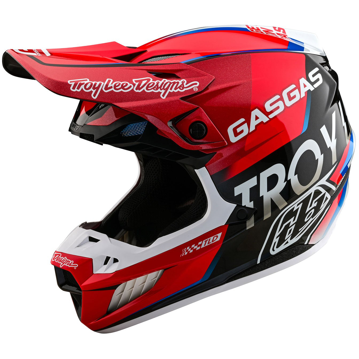 Troy Lee Designs SE5 Composite GasGas Fumes Motocross Helmet