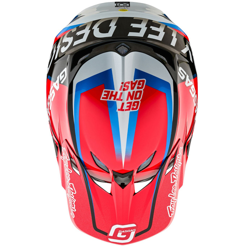 Troy Lee Designs SE5 Composite GasGas Fumes Motocross Helmet