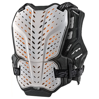 Troy Lee Designs ROCKFIGHT White CE Chest Protector