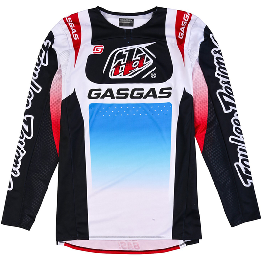 Troy Lee Designs SE PRO GasGas Fumes Black White Jersey