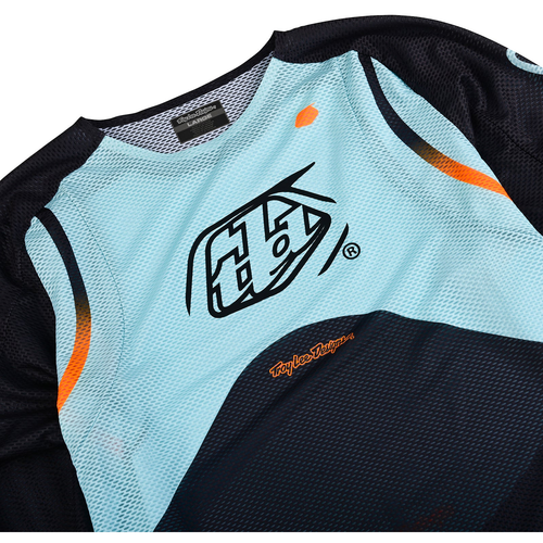 Troy Lee Designs SE PRO Air Pinned Phantom Aqua Jersey