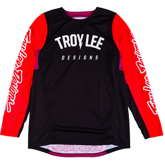 Troy Lee Designs GP PRO Boltz Black Glo Red Jersey