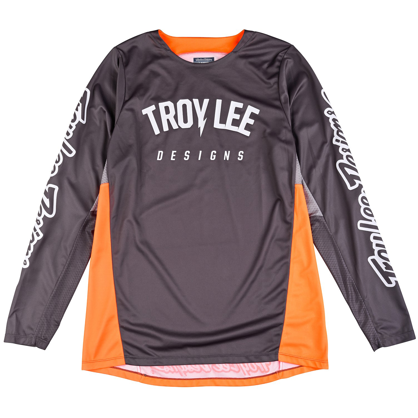 Troy Lee Designs GP PRO Boltz Dark Grey Neon Orange Jersey