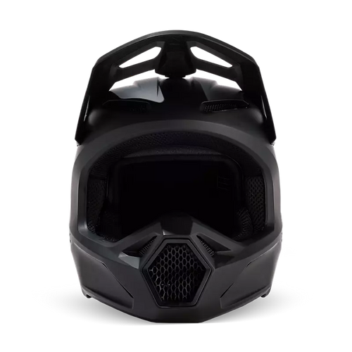 FOX Racing V1 Matte Black Kids Motocross Helmet