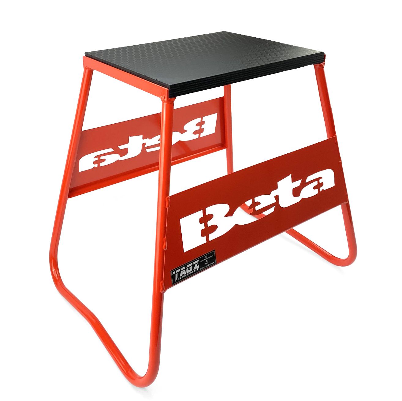 STAND 440 RED BETA LOGO, MX LOGO BOX STAND