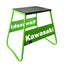 STAND 440 GREEN KAWASAKI LOGO, MX LOGO BOX STAND