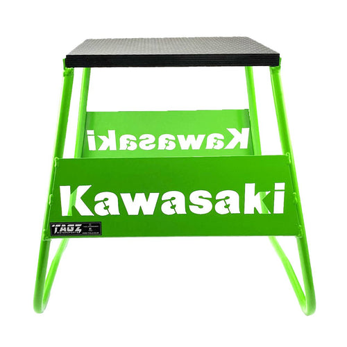 STAND 440 GREEN KAWASAKI LOGO, MX LOGO BOX STAND