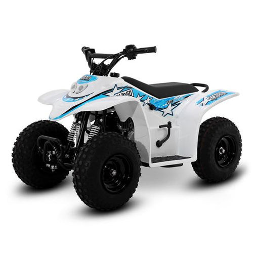 SMC Cub50 50cc Blue Kids Petrol Quad Bike