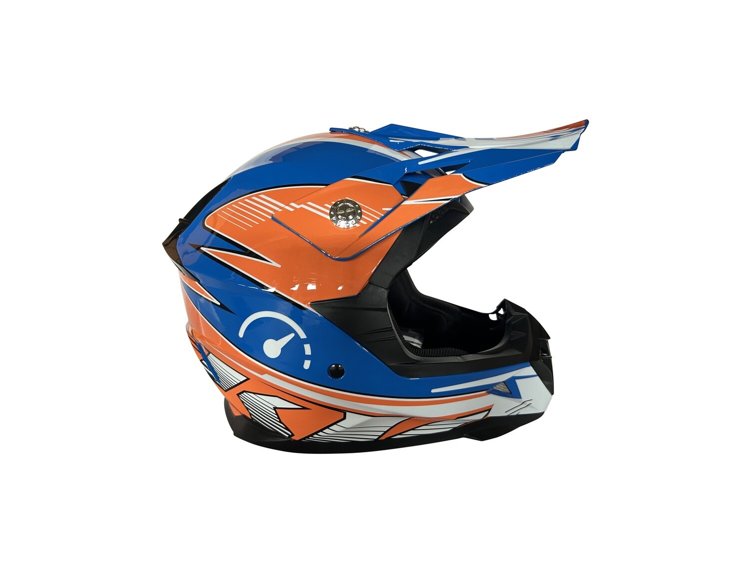 Revvi MX Style Kids Helmet - Orange