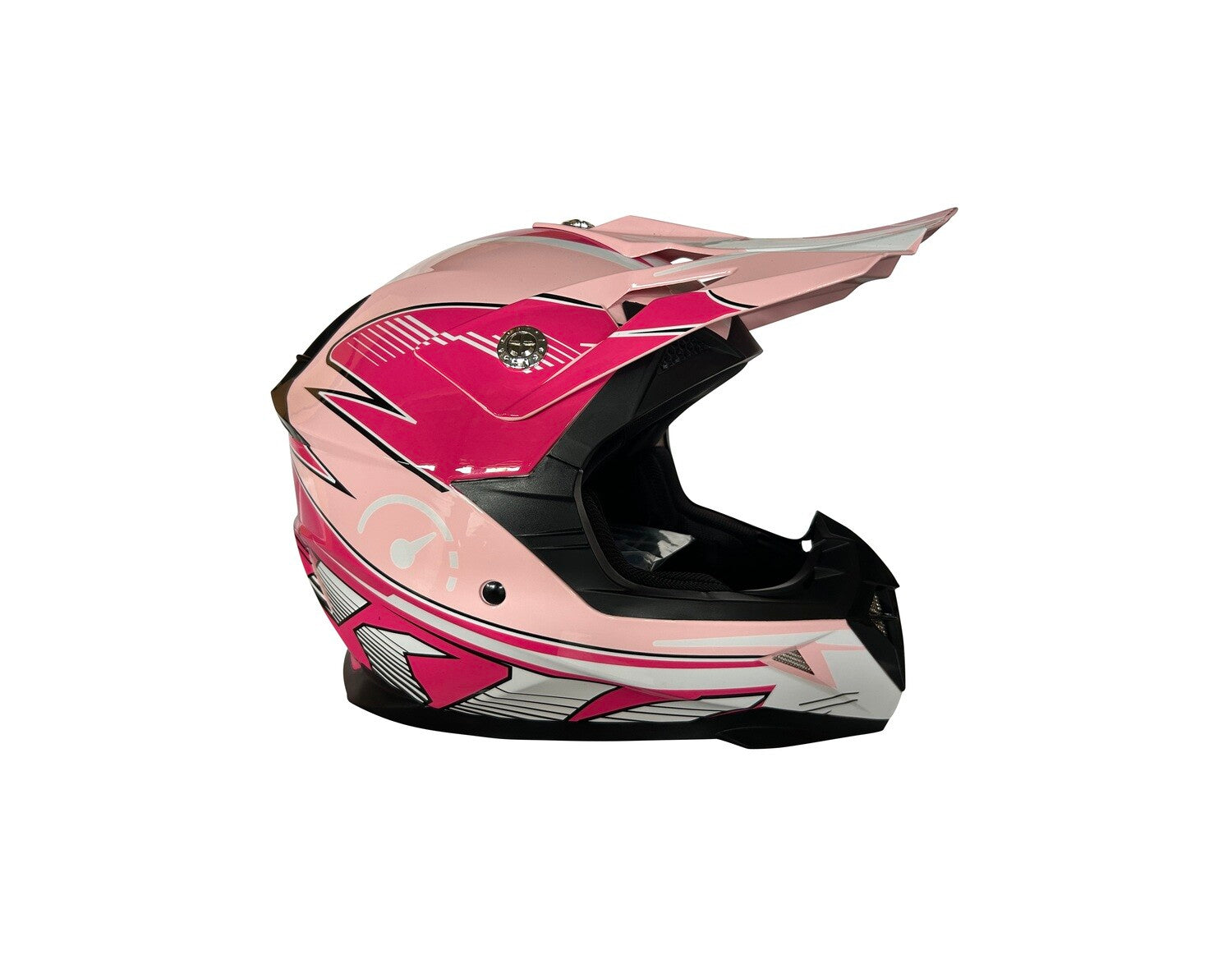 Revvi MX Style Kids Helmet - Pink