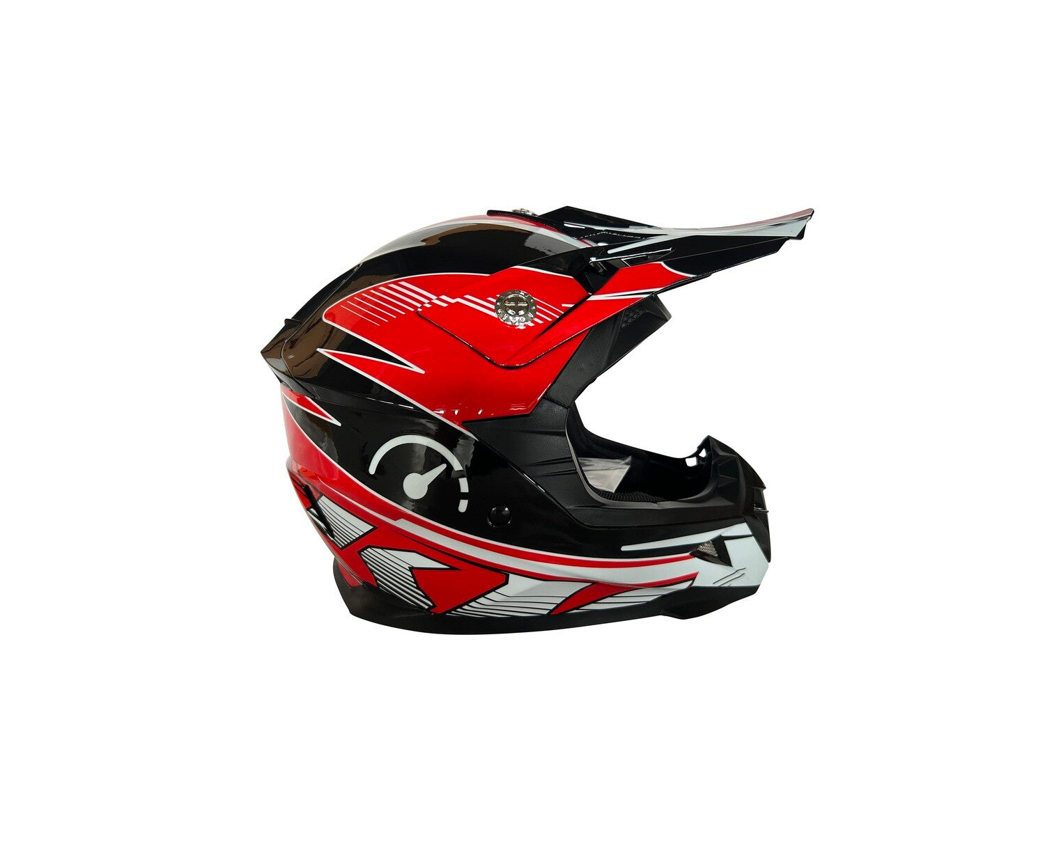 Revvi MX Style Kids Helmet - Red